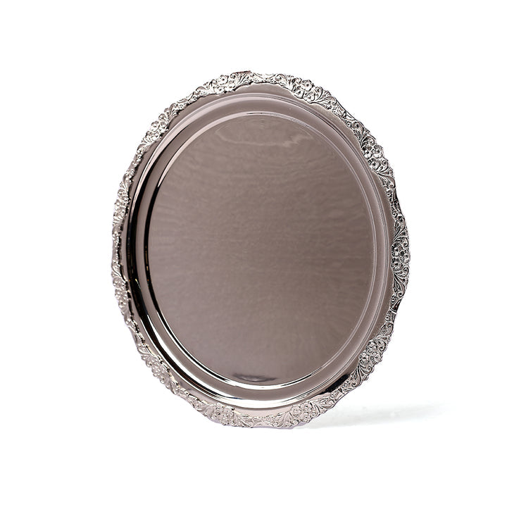 Tableware Round Chameli Trays Dia 15" SV00086 - Shams Shopping Centre Tableware  