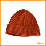 M&S Knitted Beanie Hat (Brandy)