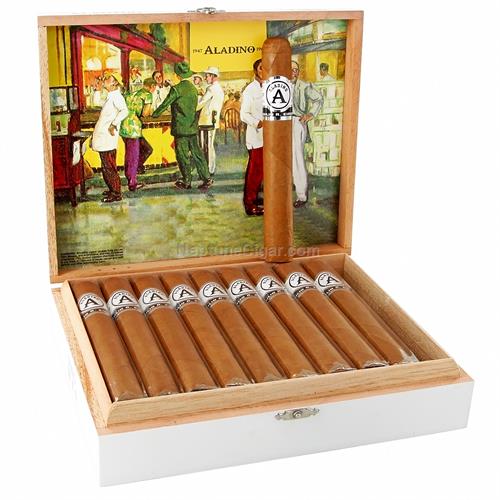 Aladino Connecticut Toro 50x6 Cigar (Single Cigar) - Shams Shopping Centre Aladino  