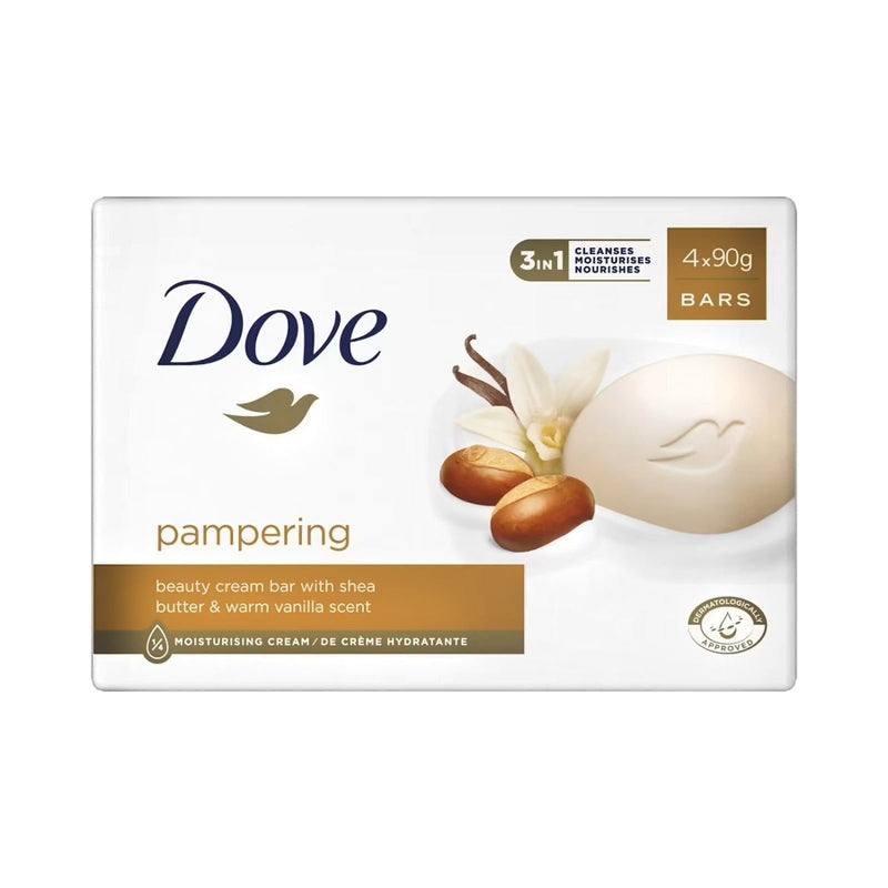 Dove Pampering Beauty Cream Bar 4x100g