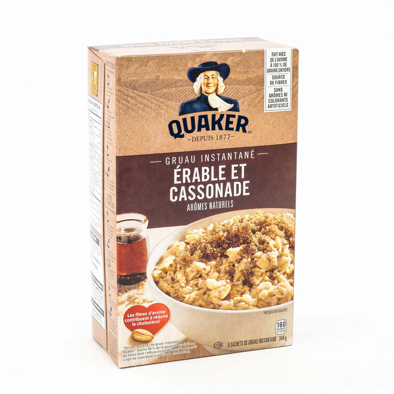 Quaker Maple & Brown Sugar Oatmeal Cereal 344g