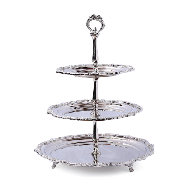 Tableware 3Tier-Three Flower Pastry Stand 00044 - Shams Shopping Centre Tableware  