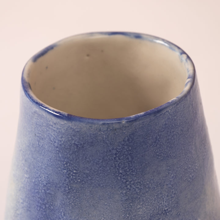 Tableware Blue Vase Satin EW00175 - Shams Shopping Centre Tableware  