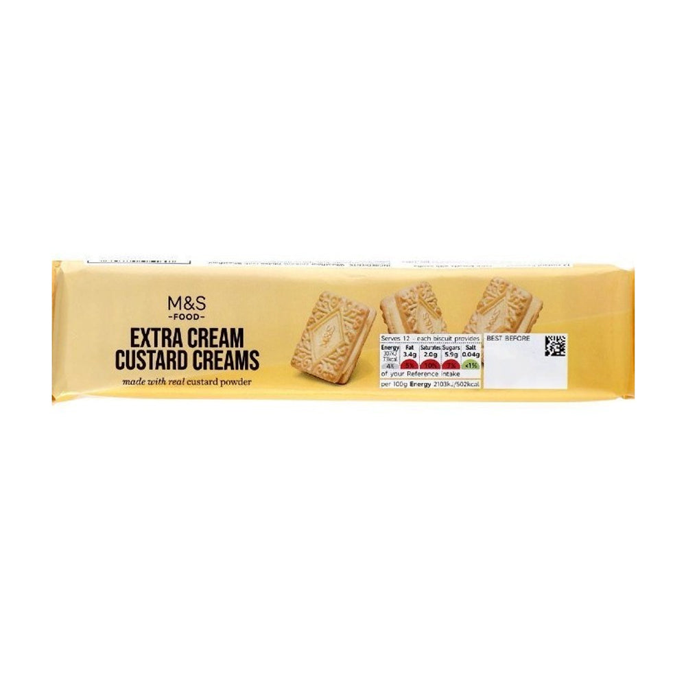 M&S Extra Cream Custerd Creams 165g