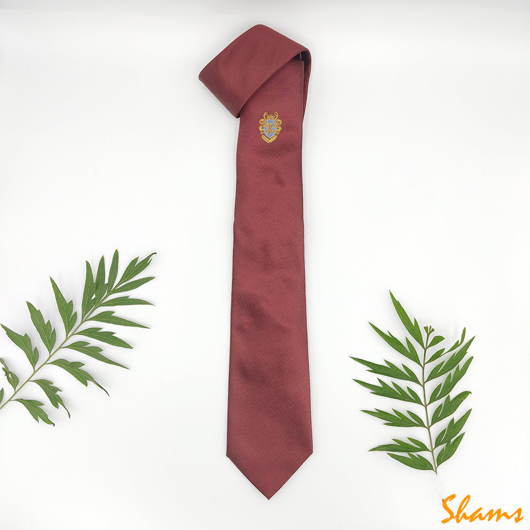 Roberto Cavalli Maroon Men's Tie SE056 - Shams Shopping Centre Roberto Cavalli  