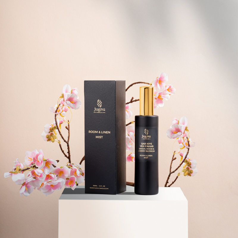 Jugnu Sar Kiye Yeh Pahar Sandalwood Room & Linen Mist 100ml