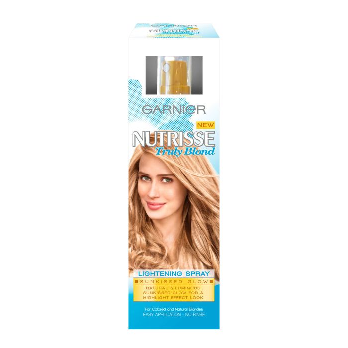 Garnier Nutrisse Truly Blond Lightening Spray 125ml - Shams Shopping Centre Garnier  