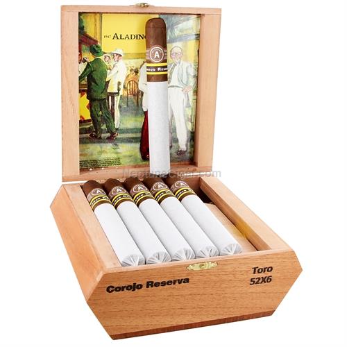 Aladino Toro Corojo Reserva 52x6 Cigar (Single Cigar) - Shams Shopping Centre Aladino  
