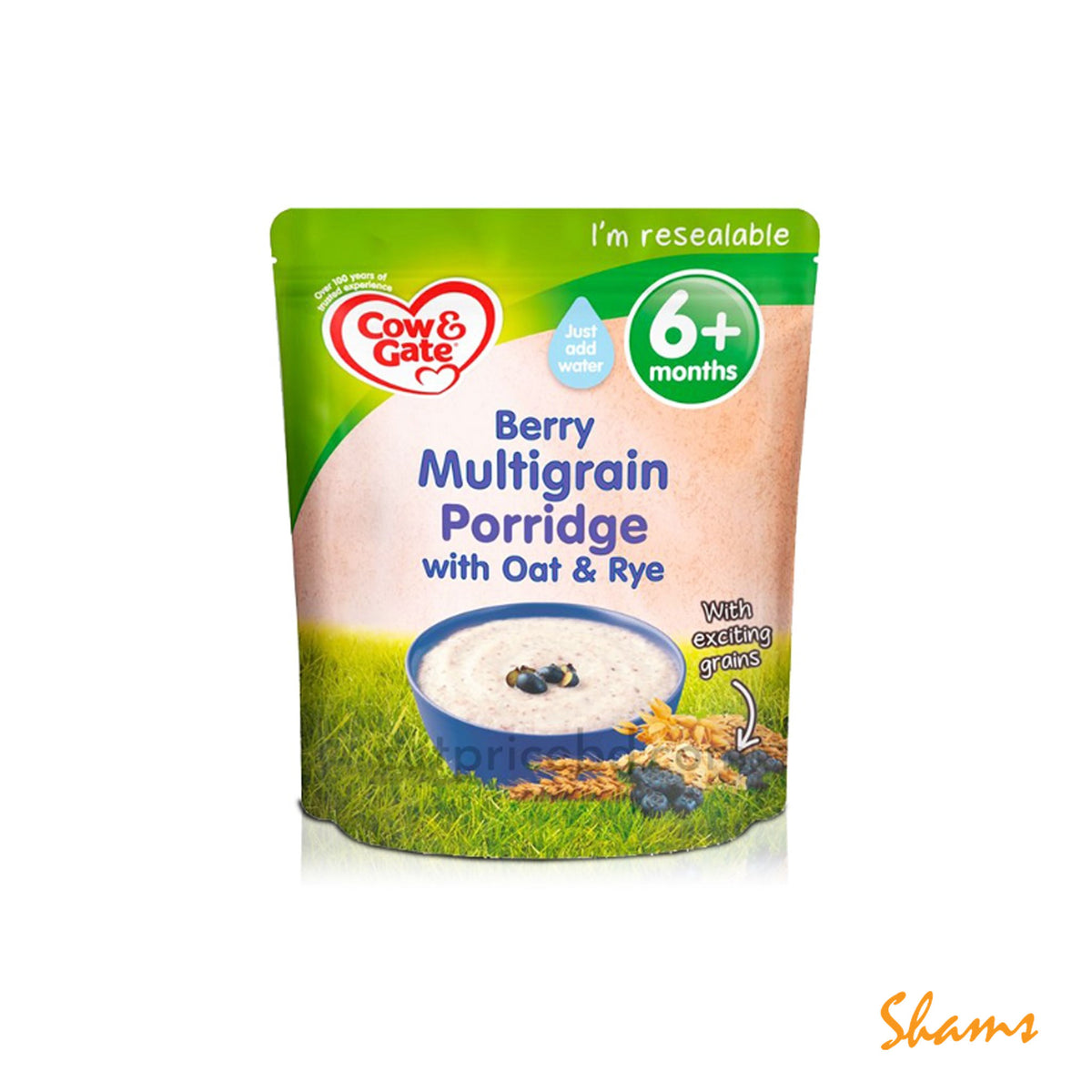 C&G Berry Multigrain Porridge With Oat & Rye 125g