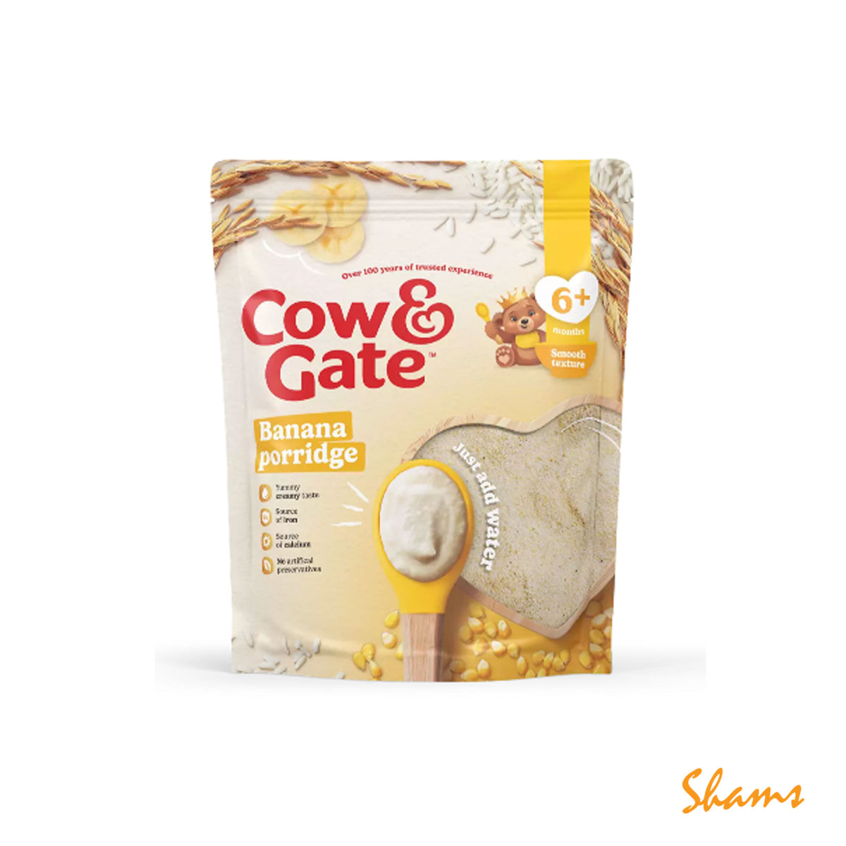 C&G Banana Porridge 125g