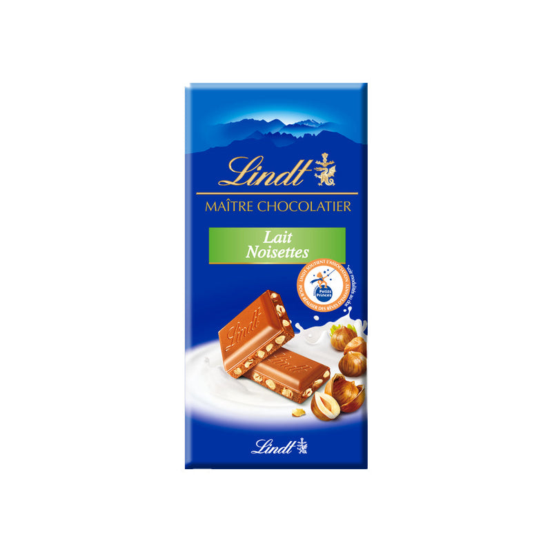 Lindt Maître Chocolatier Milk Hazelnut 100g