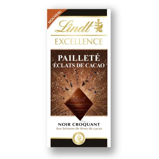 Lindt Excellence Dark Chocolate Cocoa Chips 100g