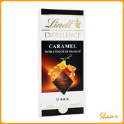 Lindt Excellence Caramel With A touch Of Sea Salt 100g