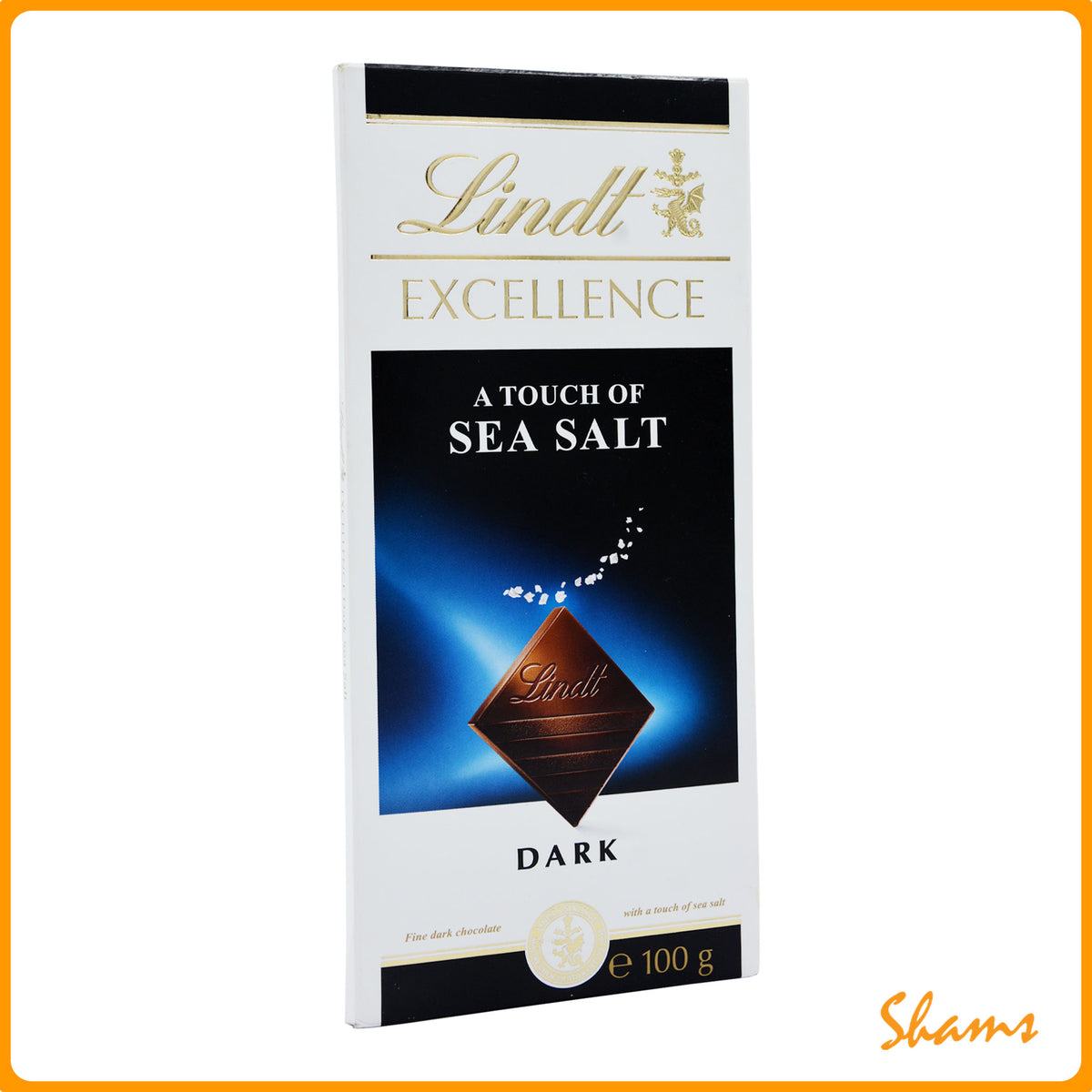 Lindt Excellence A Touch Of Sea Salt Dark Chocolate 100g