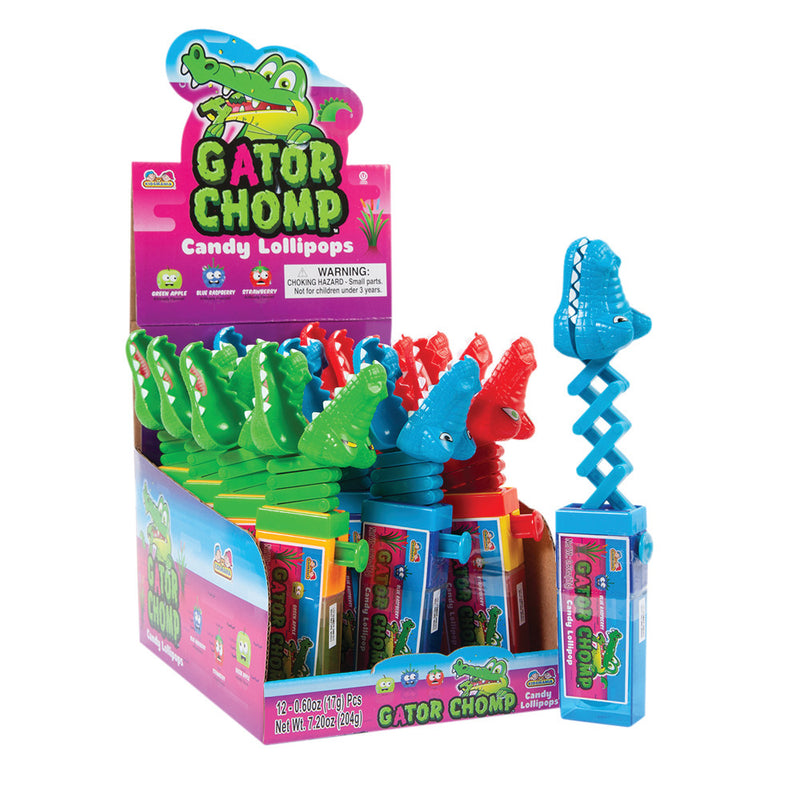 Gator Chomp Candy Lollipop 17g