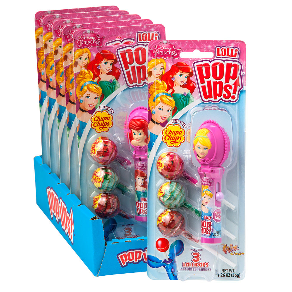Disney Princess Pop Up - Lollipop 36g - Shams Shopping Centre Disney  