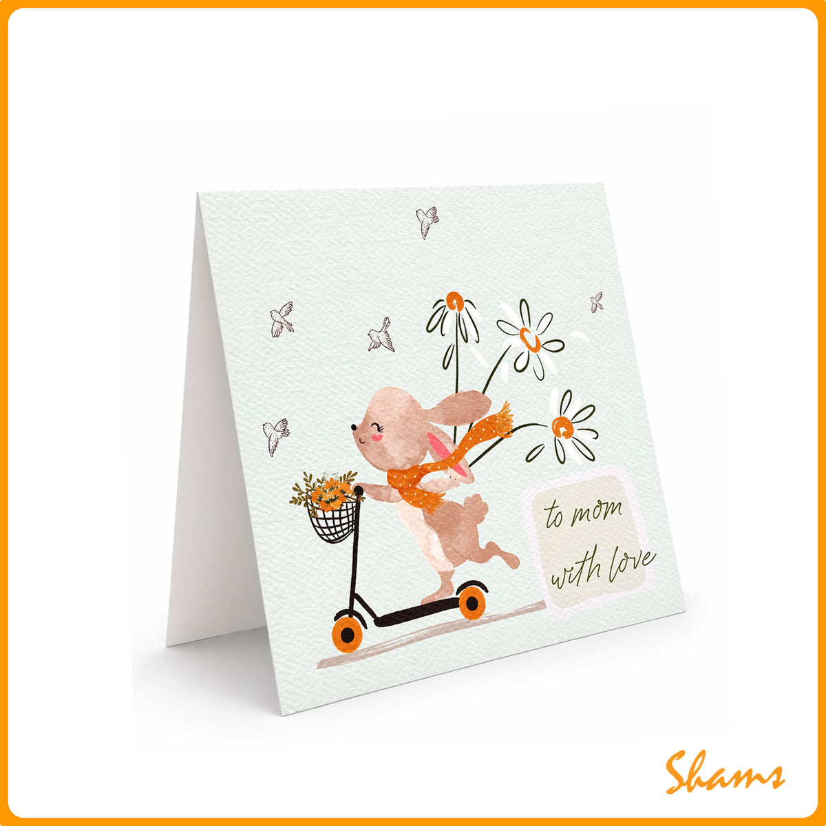 Mother's Day Card Flower