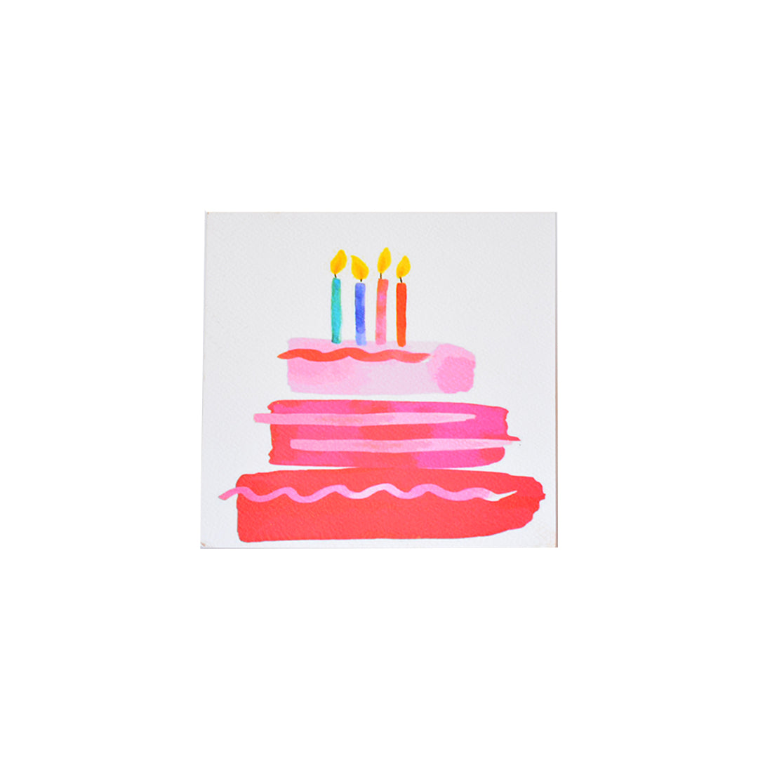 Shams Maroon Greeting Card