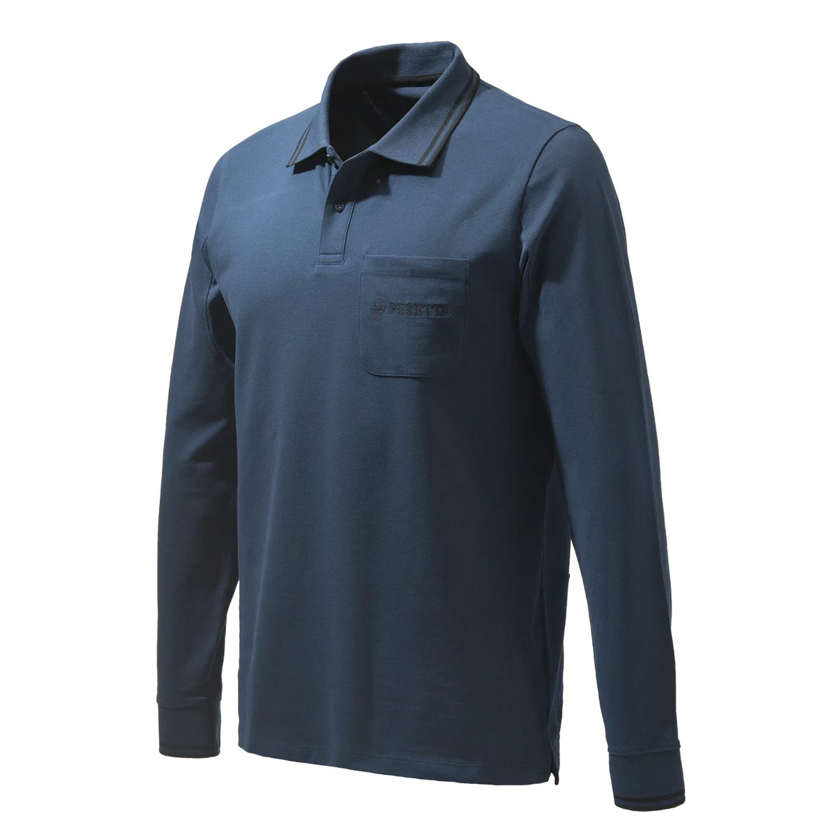 Beretta Airmesh Polo LS-MP451T13540521-Blue Nights - Shams Shopping Centre Beretta  