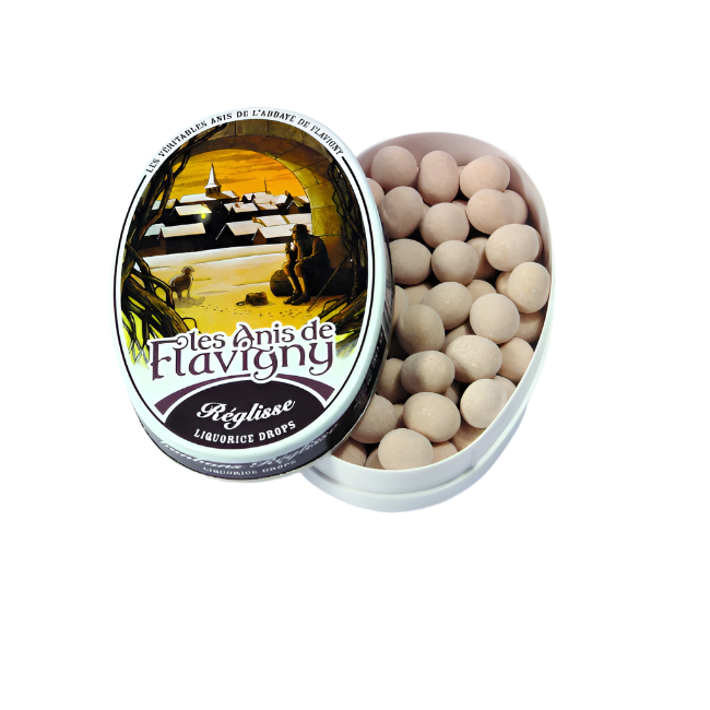 Flavigny Bonbons Liquorice Drops 50g