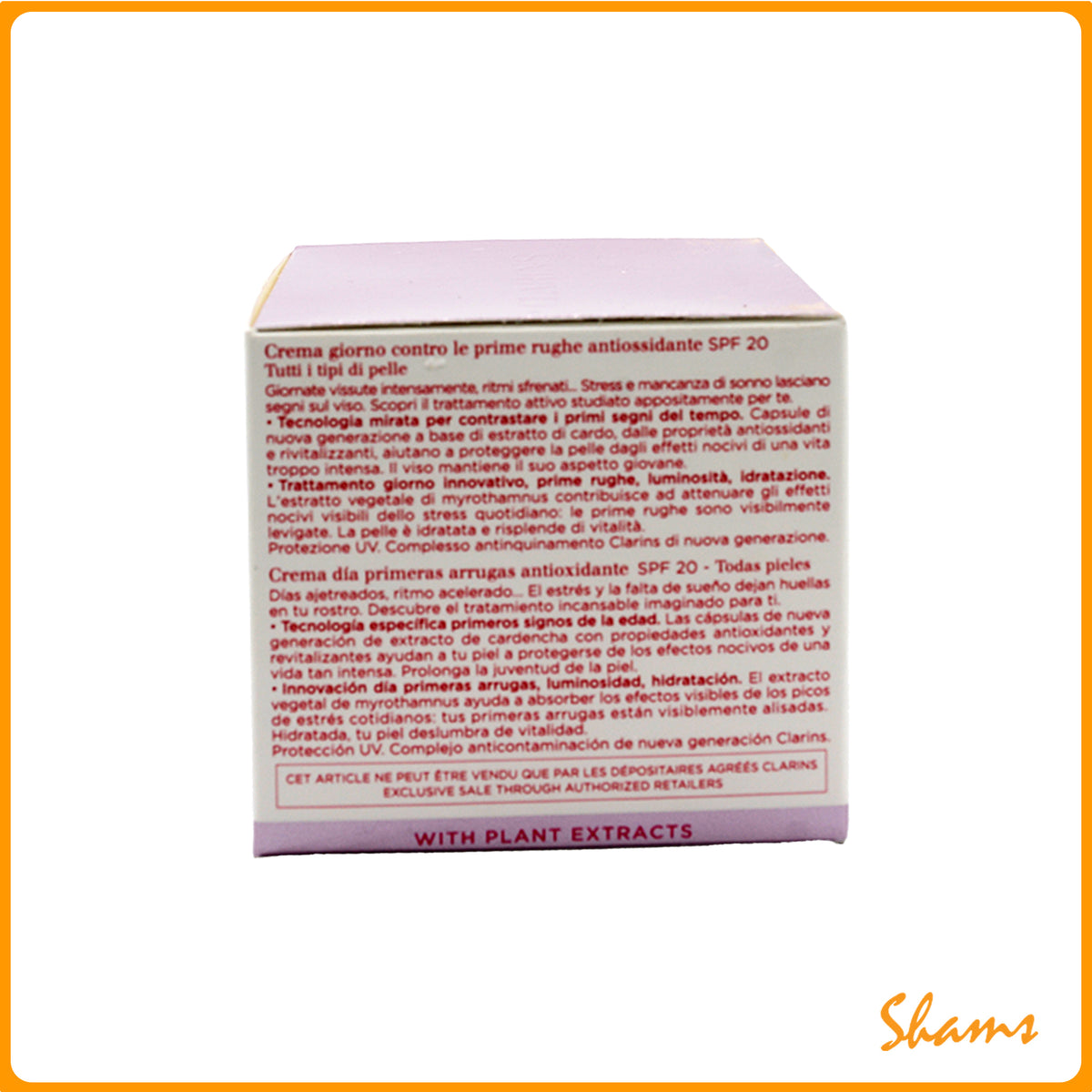 Clarins Multi Active Jour SPF 20 Day Cream 50ml