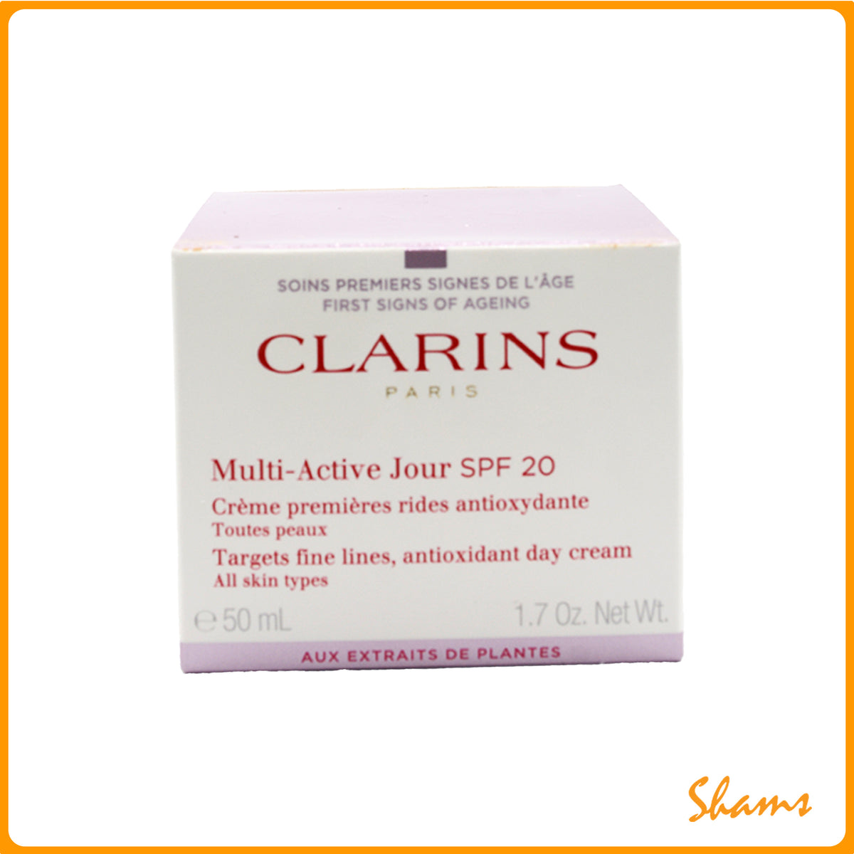 Clarins Multi Active Jour SPF 20 Day Cream 50ml
