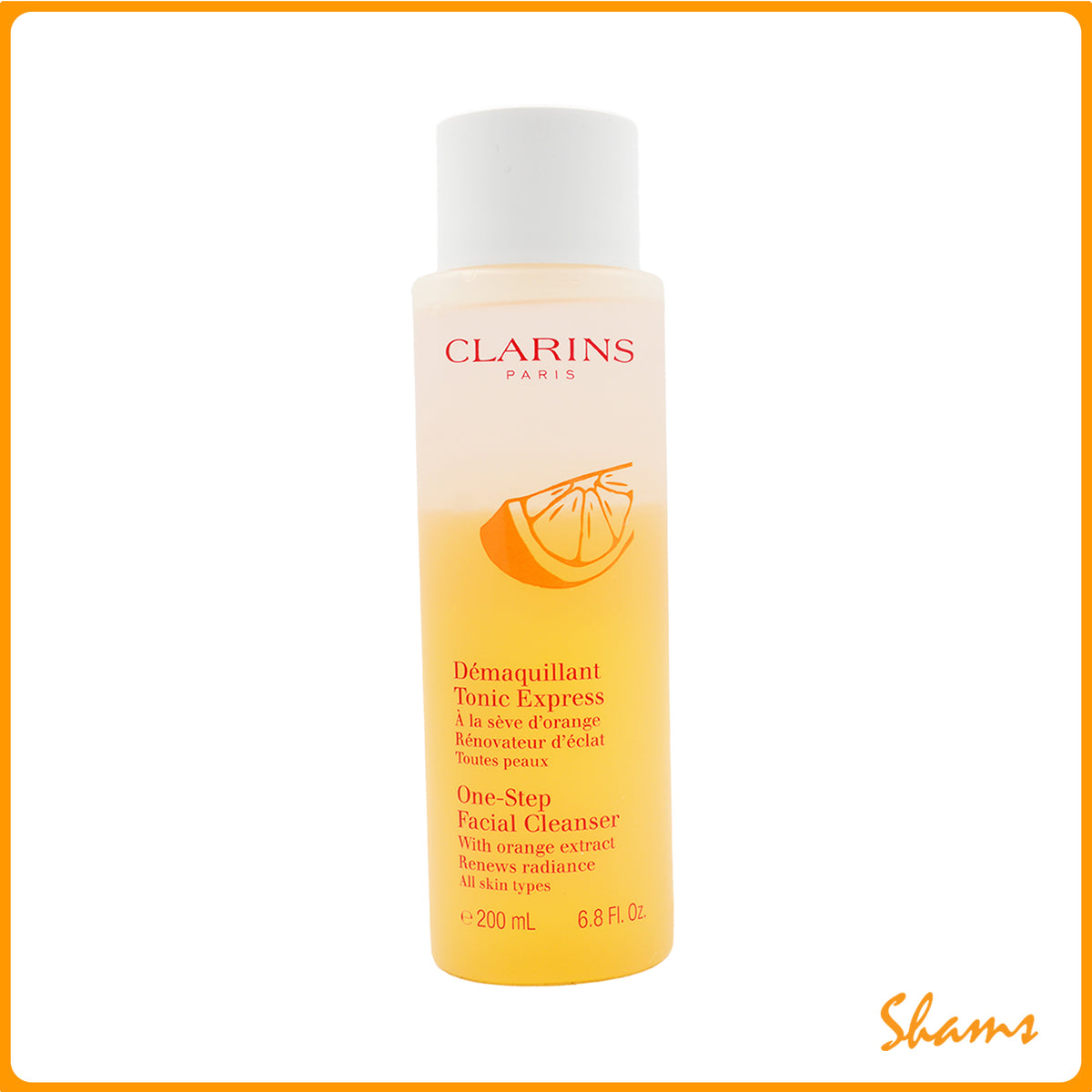 Clarins One-Step Facial Cleanser with Orange Extract 200ml