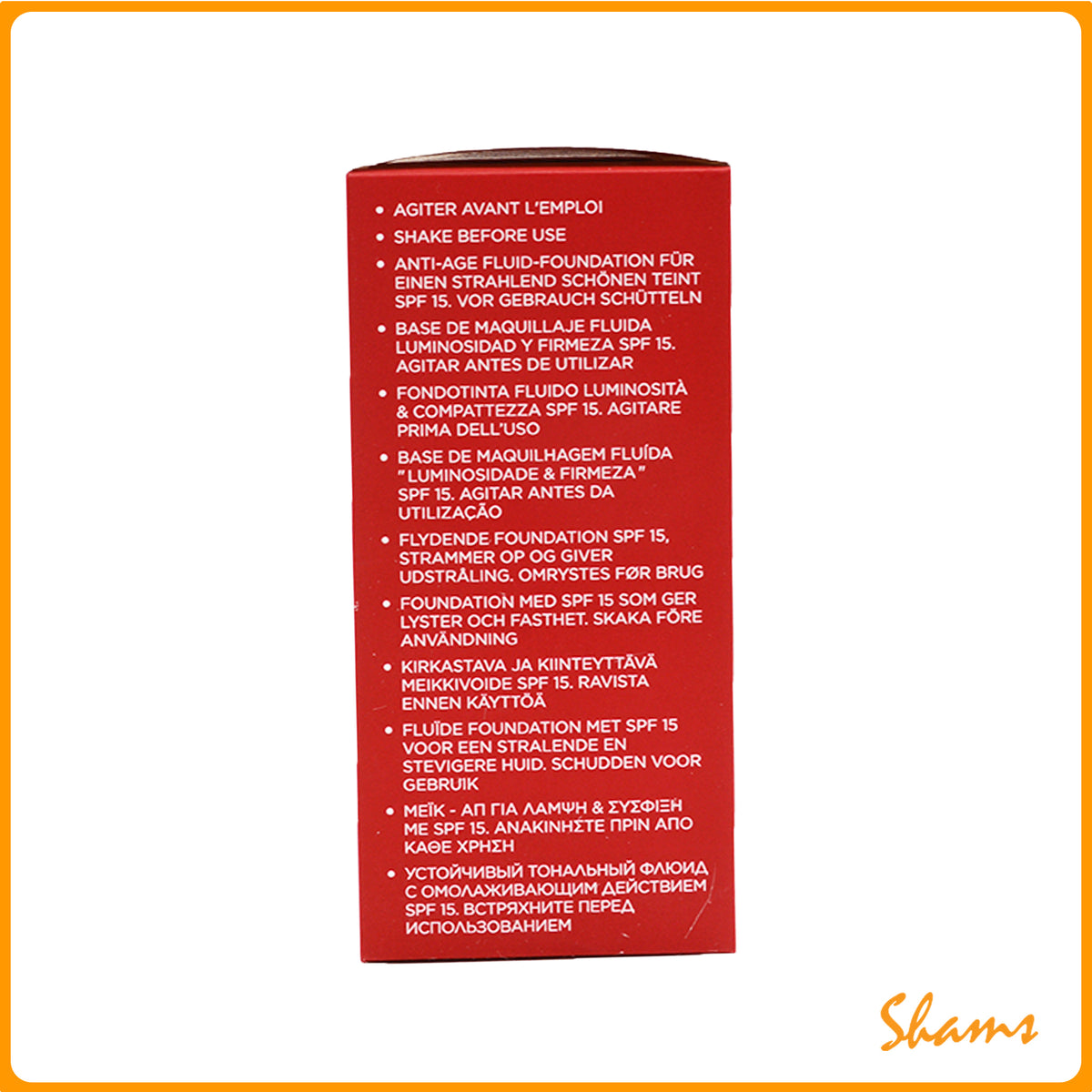 Clarins Foundation EV Youth Fluid 106-Vanilla 30ml