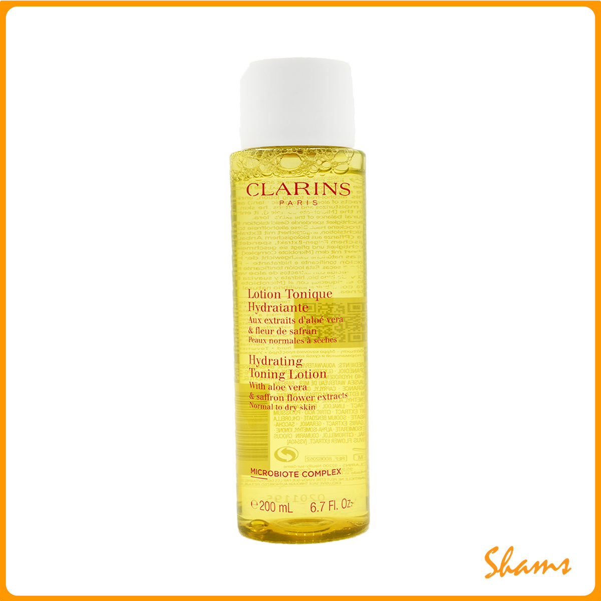 Clarins Hydrating Toning Lotion Normal To dry Skin 200ml