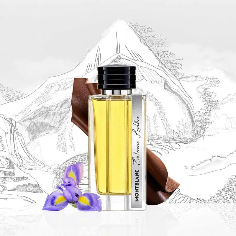 Montblanc Extreme Leather Smoked Iris EDP 125ml - Shams Shopping Centre Mont Blanc  