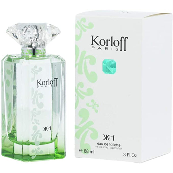 Korloff Kn1 Green EDT 88ml - Shams Shopping Centre Korloff  