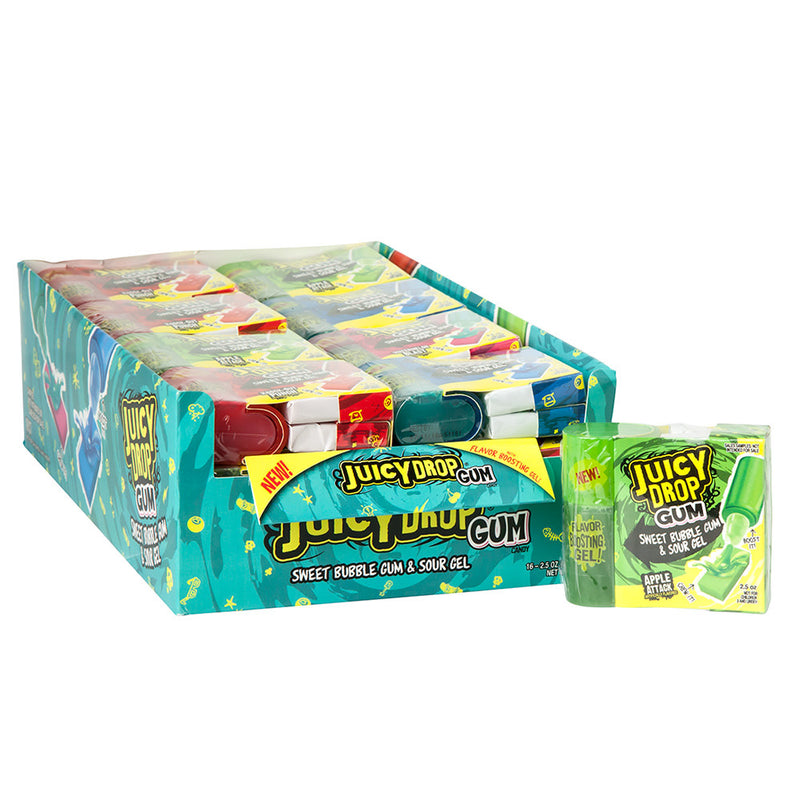 Juicy Drop Gum Bubble Gum & Sour Gel Dispencer