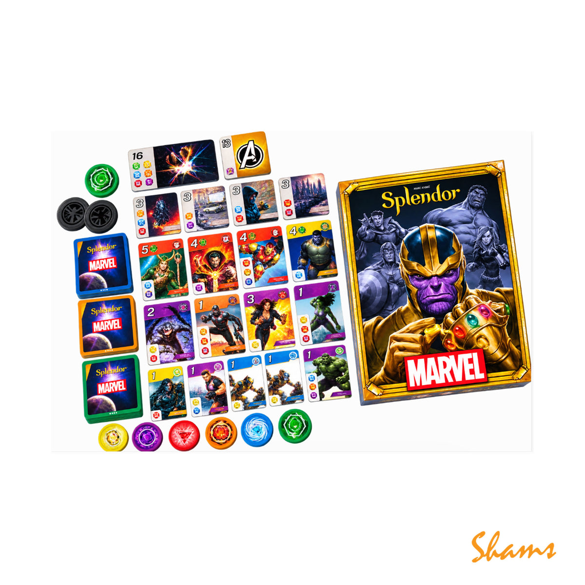 Marvel Splendor Board Game