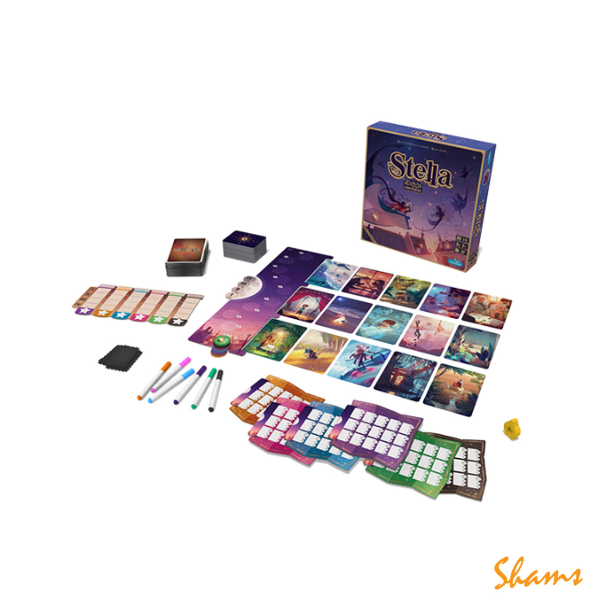 Stella Dixit Universe Dixit Card Board GameArt# LIBDIXSTEL01EN