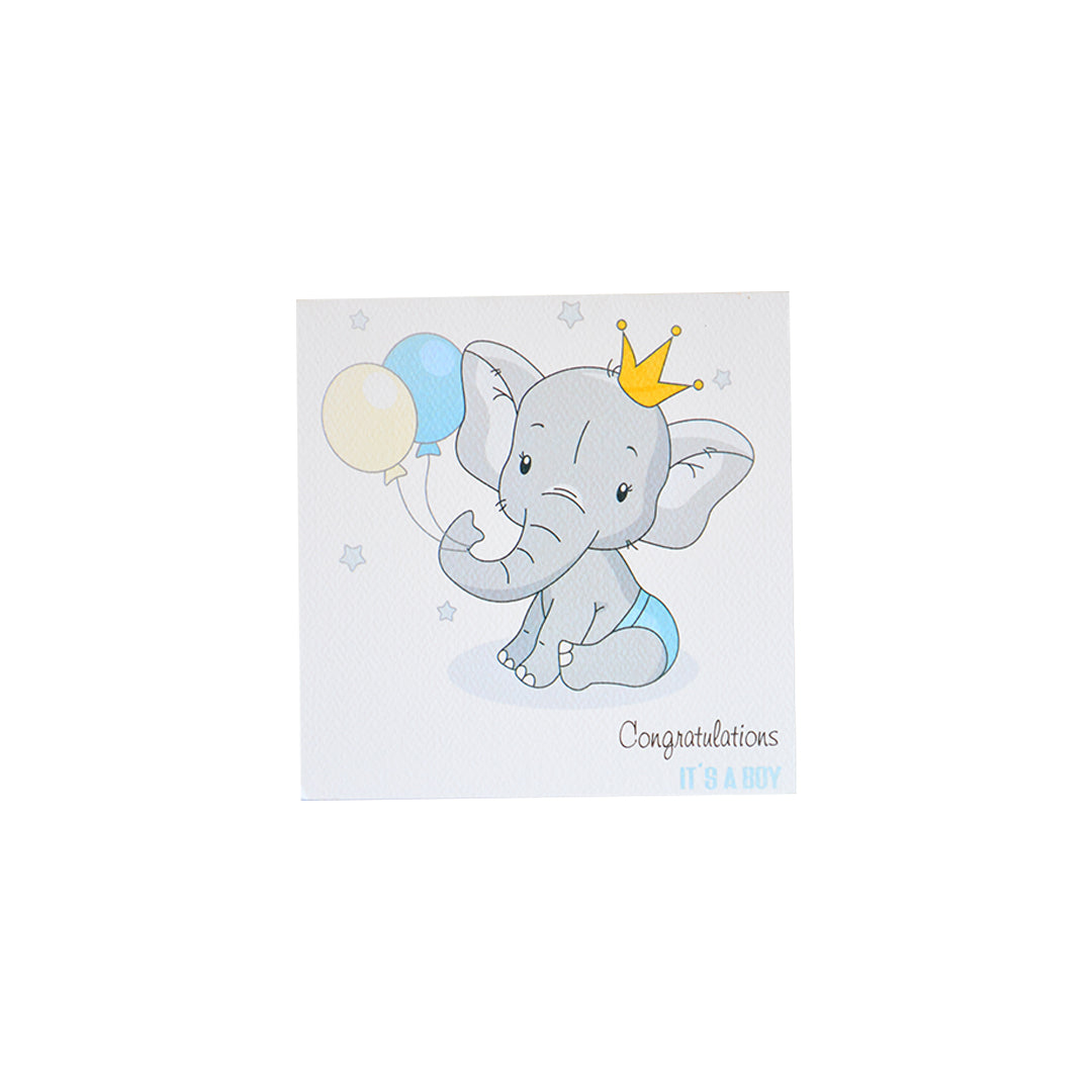 Shams Baby Shower Greeting Card