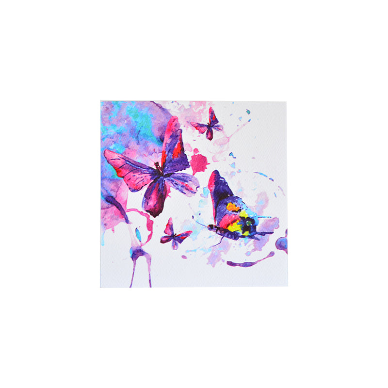 Shams Coulored Butterfly Greeting Card