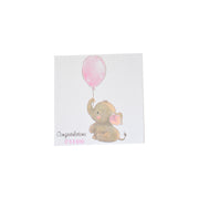 Shams Elephant Baloon Greeting Card