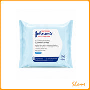Johnsons Face Care Moisturising Dry Skin 25 Wipes