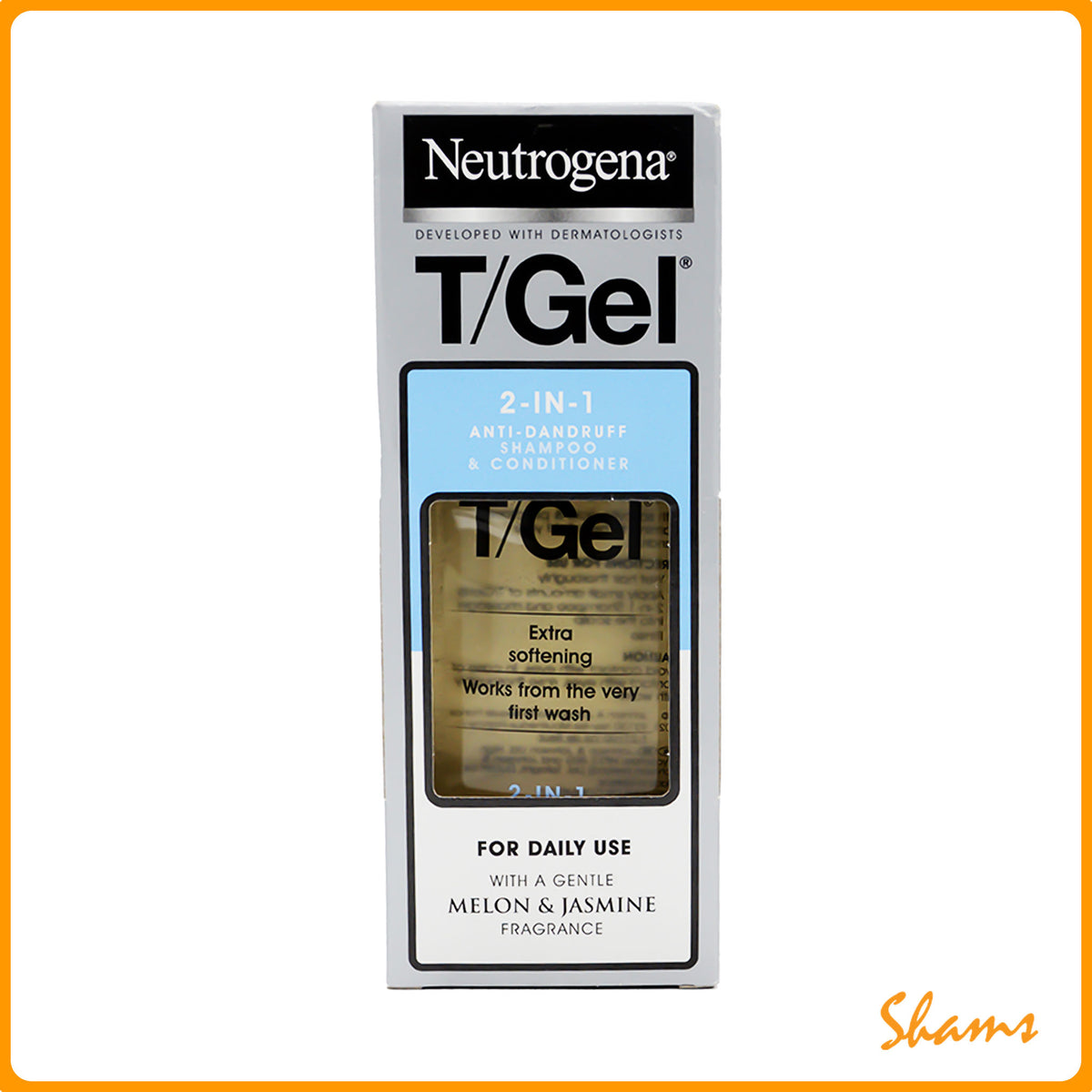 Neutrogena T/Gel 2 in1 Anti-Dandruff Shampoo 250ml
