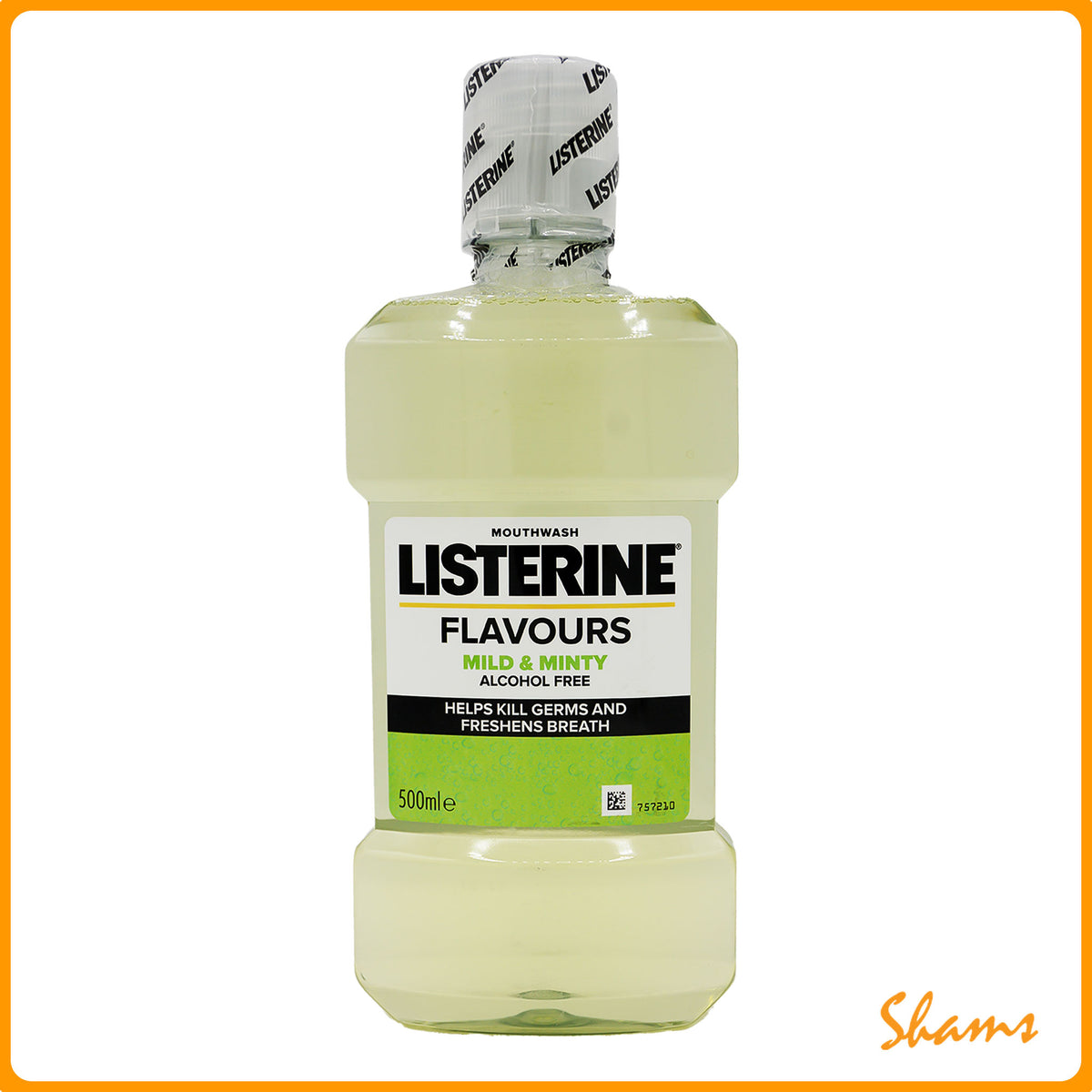Listerine Mild & Minty Mouthwash 500ml