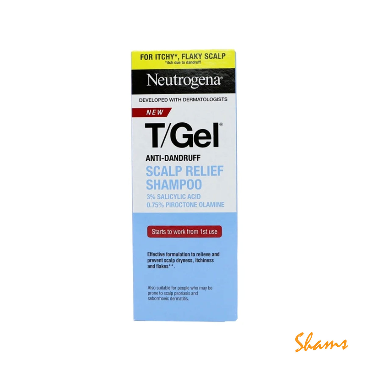 Neutrogena T/Gel Anti Dandruff Scalp Relief Shampoo 250ml