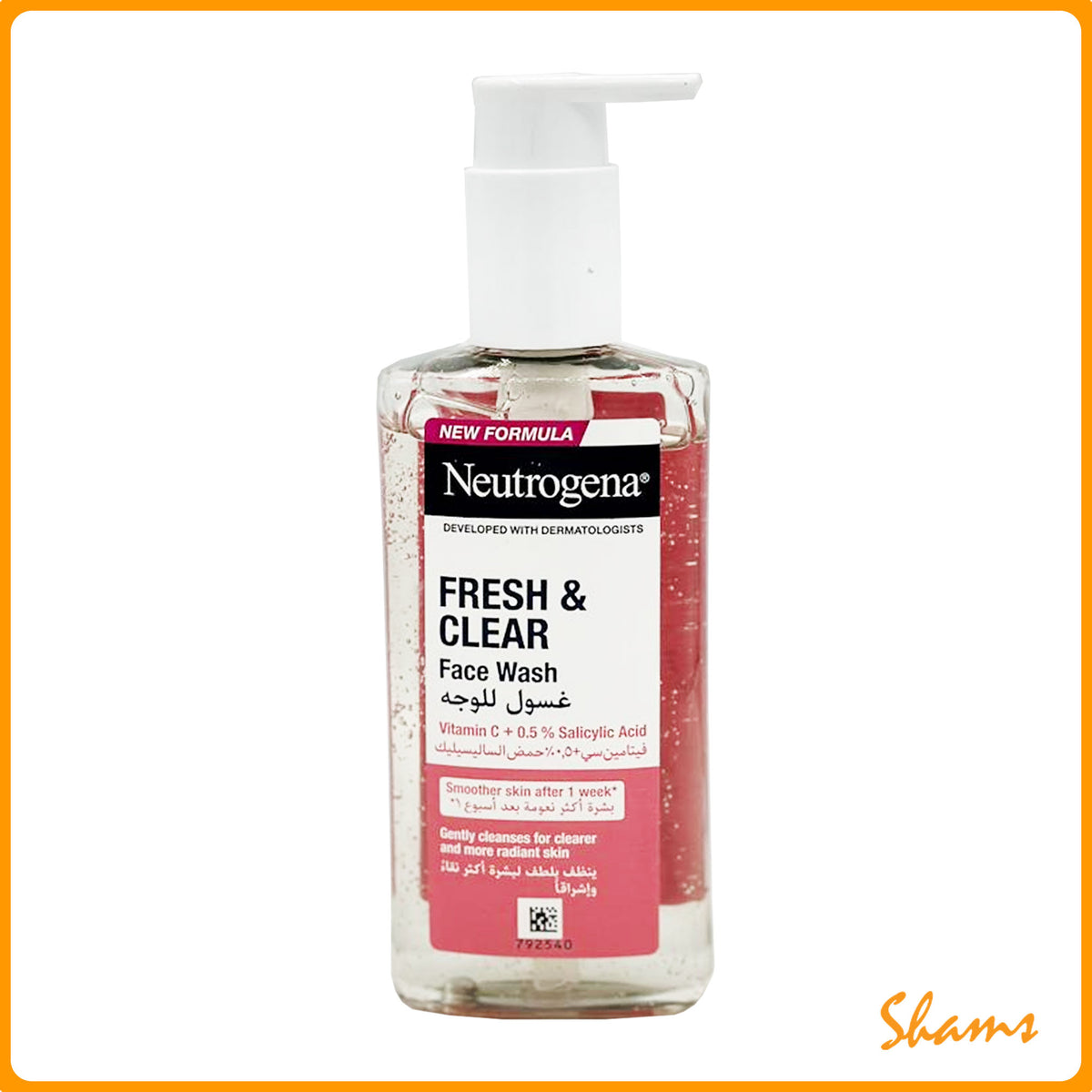 Neutrogena Fresh & Clear Gel Wash 200ml