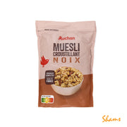 Auchan Muesli Croustillant Noix 450g