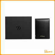 St. Dupont BillFold 8 CC Derby Black Wallet (180072)