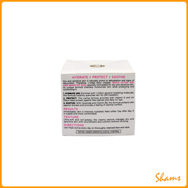 Loreal Triple Active Multi-Protection Moisturiser Day Cream 50ml