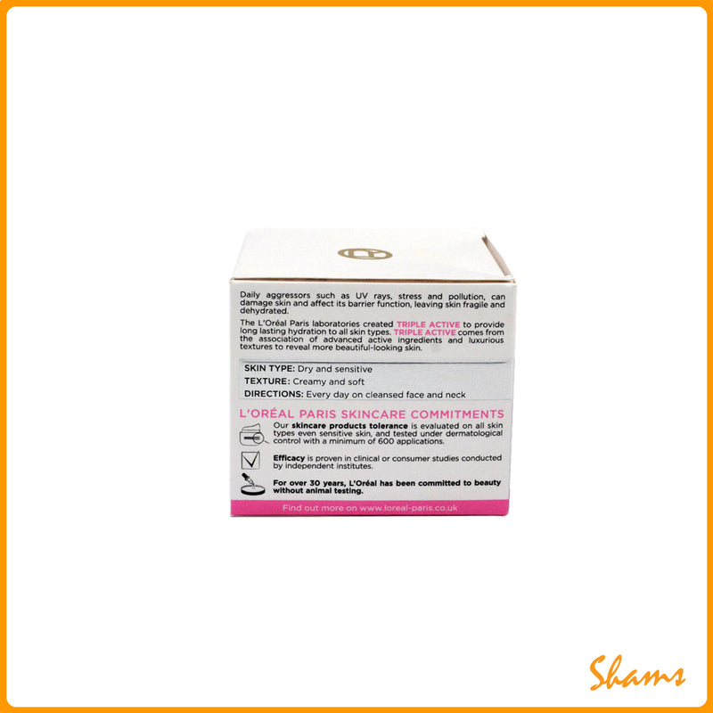 Loreal Triple Active Multi-Protection Moisturiser Day Cream 50ml