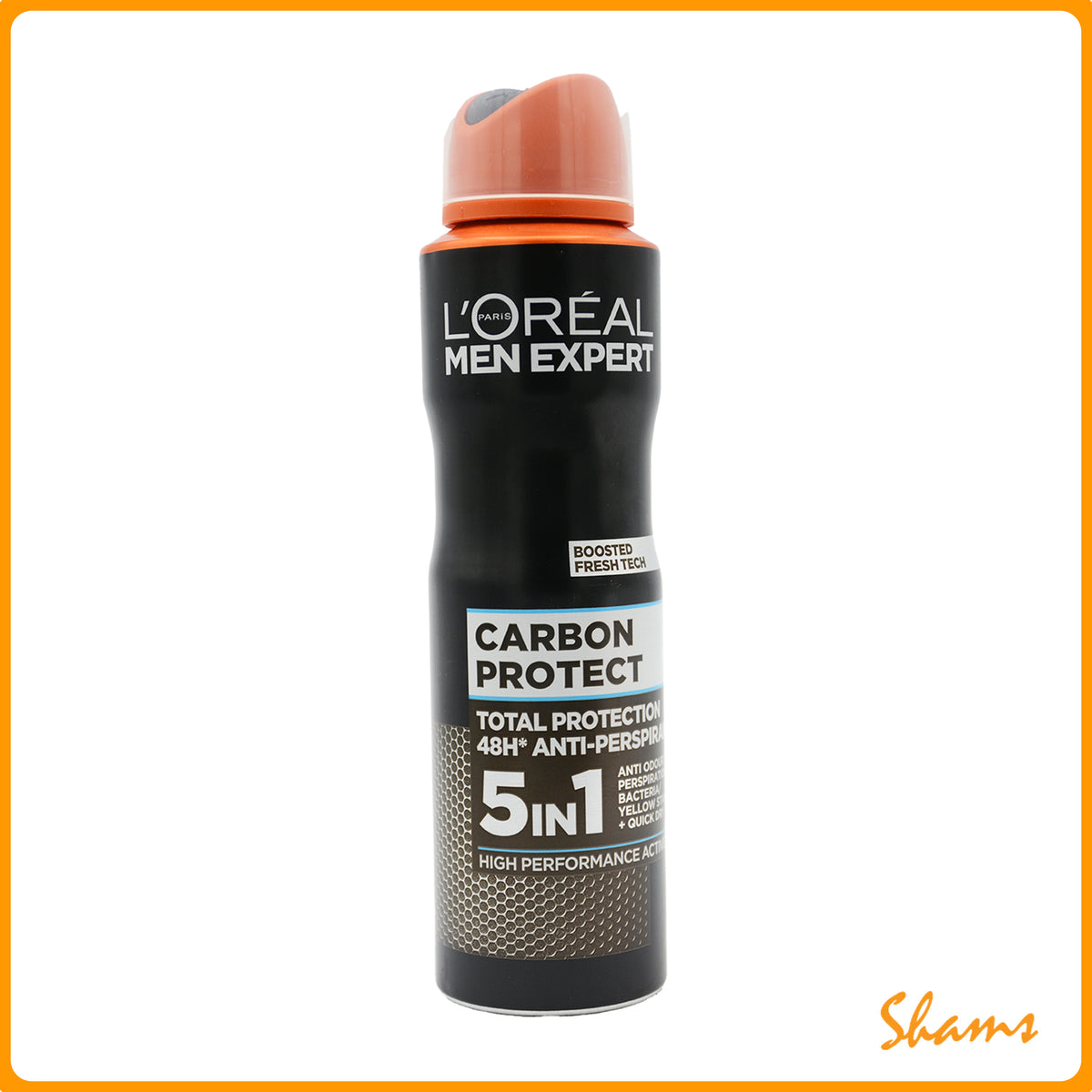 Loreal carbon protect anti perspirant 150ml