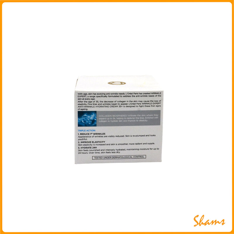 Loreal Wrinkle Expert Hydrating Cream 35+ 50ml