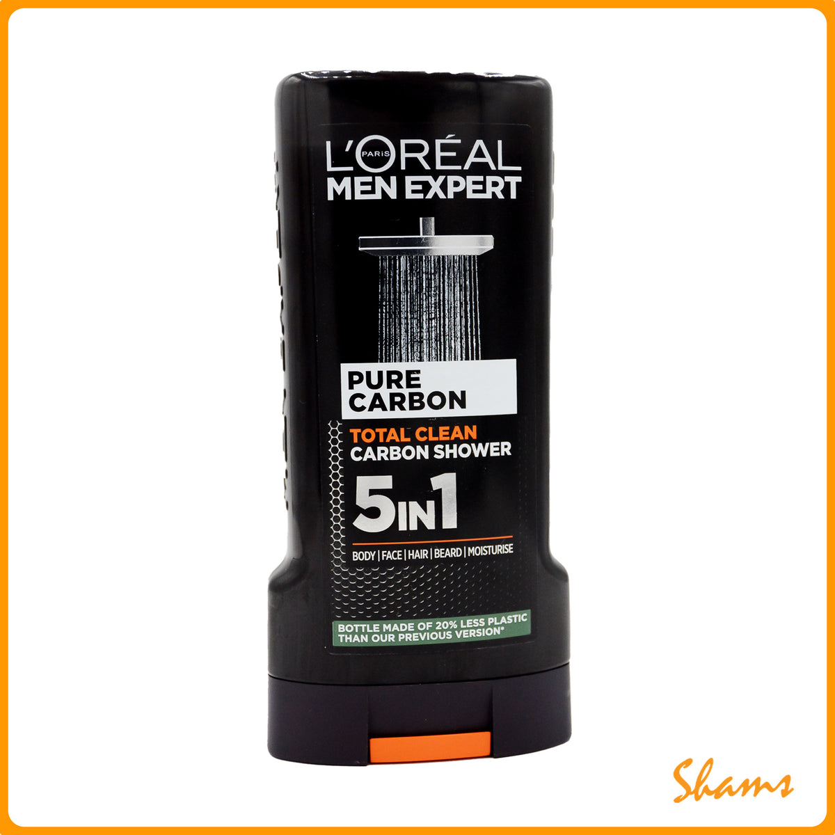 Loreal Men Expert Total Clean Carbon Shower Gel 300ml