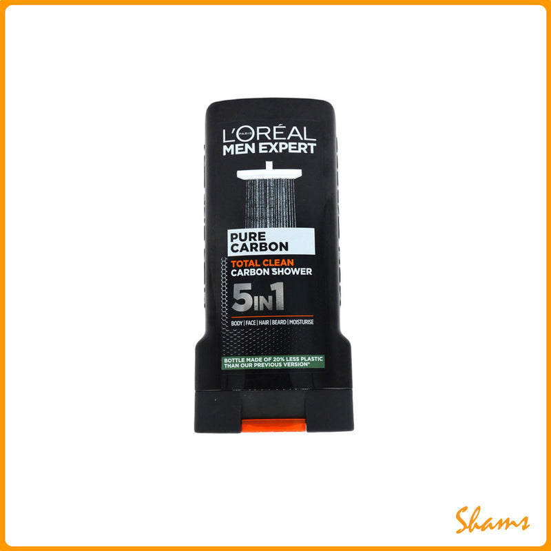 Loreal Men Expert Total Clean Carbon Shower Gel 300ml